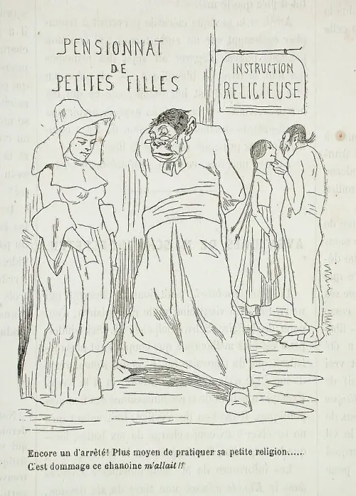 Framed Print : Pensionnat de petites filles, 1861. Creator: Félicien Rops Framed Print : Pensionnat de petites filles, 1861. Creator: Félicien Rops
