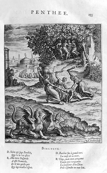 Pentheus, 1615. Artist: Leonard Gaultier