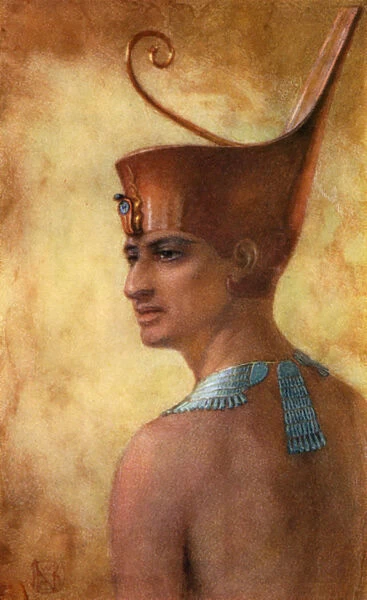 Pepi I, Ancient Egyptian pharaoh of the 6th dynasty, 24th-23rd century BC (1926). Artist: Winifred Mabel Brunton