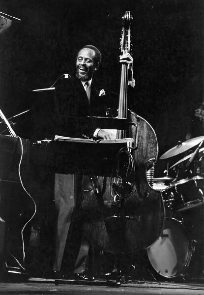 Percy Heath, American jazz bassist, 1964. Creator: Brian Foskett