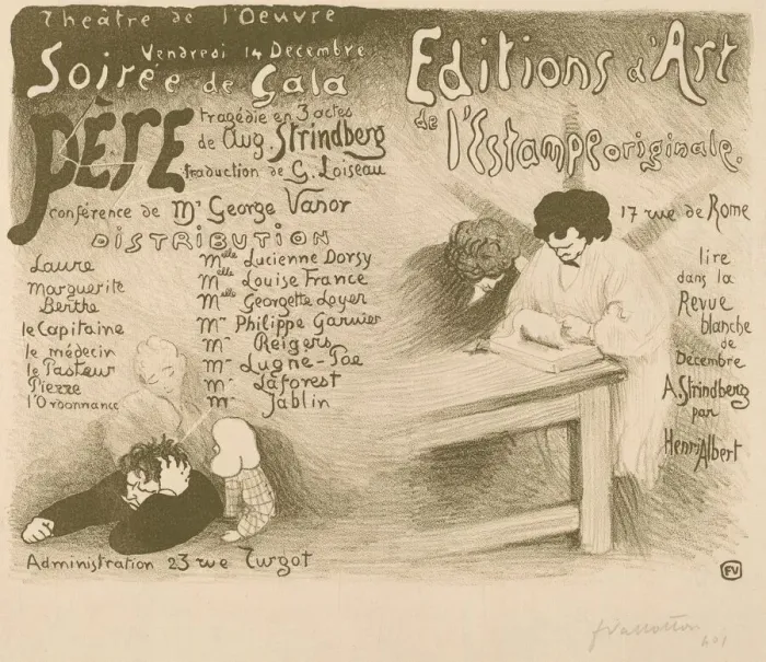 Framed Print : Pere: tragedie in 3 actes de Aug. Strindberg, 1894 Framed Print : Pere: tragedie in 3 actes de Aug. Strindberg, 1894