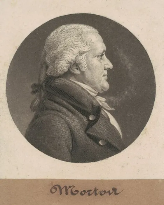 Framed Print : Perez Morton, 1807. Creator: Charles Balthazar Julien Fevret de Saint-Memin Framed Print : Perez Morton, 1807. Creator: Charles Balthazar Julien Fevret de Saint-Memin