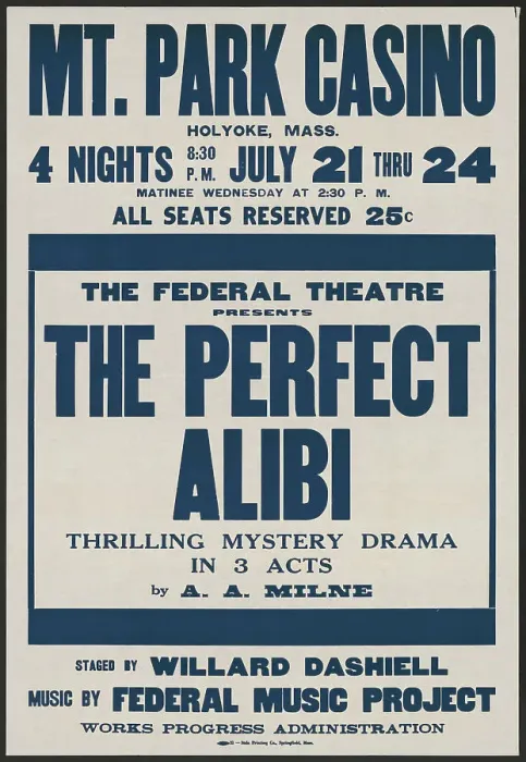 Framed Print : The Perfect Alibi, Holyoke, MA, [193-]. Creator: Unknown