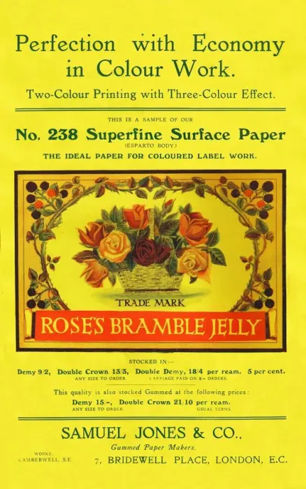 Framed Print : Perfection with Economy in Colour Work - Samuel Jones & Co. Ltd advertisement, 1909 Framed Print : Perfection with Economy in Colour Work - Samuel Jones & Co. Ltd advertisement, 1909