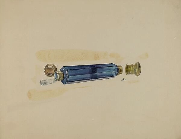 Perfume Bottle, 1938. Creator: Ralph Atkinson