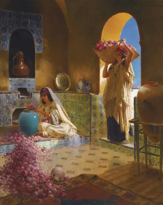 Framed Print : The perfume makers Framed Print : The perfume makers