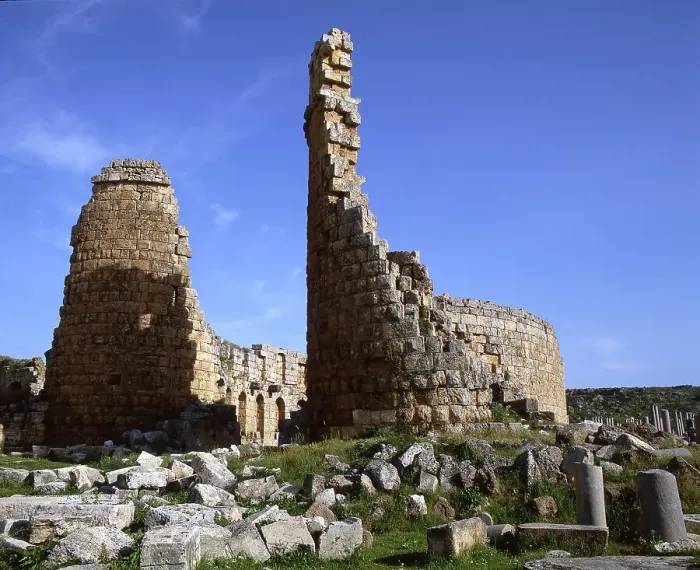 Framed Print : Perge, Turkey, 2019. Creator: Ethel Davies Framed Print : Perge, Turkey, 2019. Creator: Ethel Davies