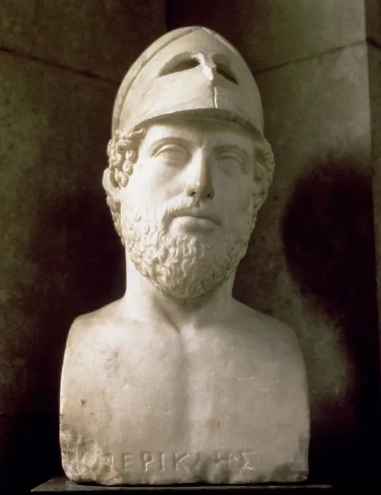Framed Print : Pericles (495-429 BC), Athenian statesman and strategist, Roman copy of a Greek bust, 2nd BC Framed Print : Pericles (495-429 BC), Athenian statesman and strategist, Roman copy of a Greek bust, 2nd BC