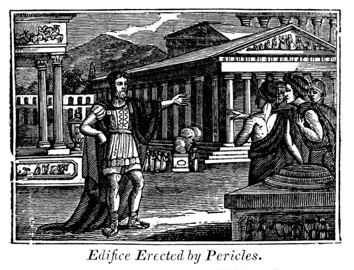 Framed Print : Pericles (c490-429 BC), Athenian statesman, (1830) Framed Print : Pericles (c490-429 BC), Athenian statesman, (1830)
