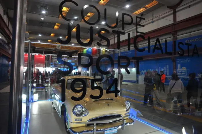 Framed Print : Perons Car, Coche Justicialista, 2015. Creator: Luis Rosendo
