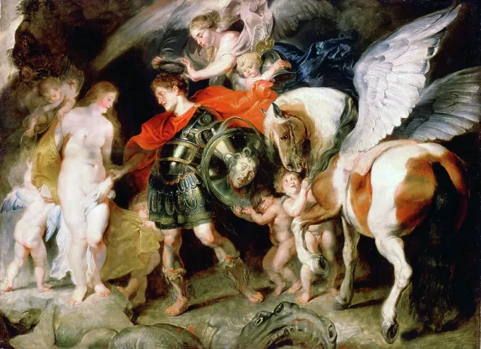 Framed Print : Perseus and Andromeda, 1620s. Artist: Peter Paul Rubens Framed Print : Perseus and Andromeda, 1620s. Artist: Peter Paul Rubens