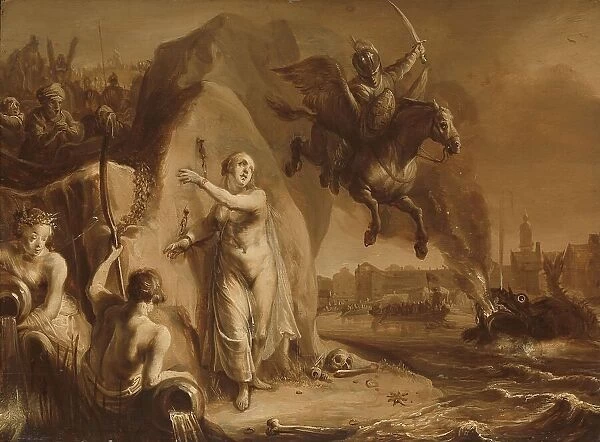 Perseus and Andromeda. Allegory of the liberation of the Netherlands by Prince Frederik Hendrik, 164 Creator: Pieter Symonsz Potter