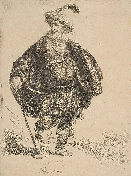 The Persian, 1632. 1632. Creator: Rembrandt Harmensz van Rijn