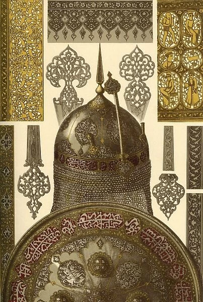 Persian metawork, (1898). Creator: Unknown