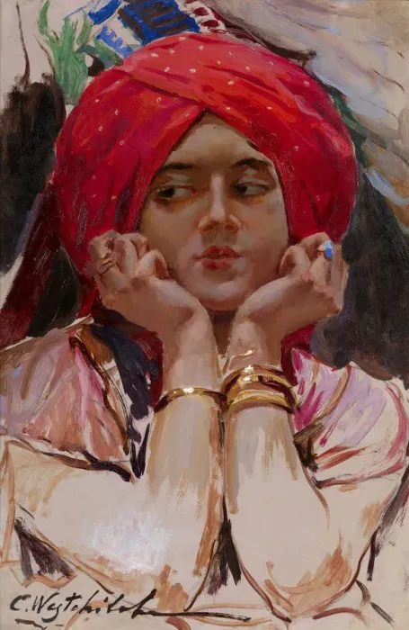 Framed Print : The Persian Princess. Artist: Veshchilov, Konstantin Alexandrovich (1878-1945) Framed Print : The Persian Princess. Artist: Veshchilov, Konstantin Alexandrovich (1878-1945)