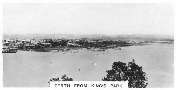 Perth from Kings Park, Western Australia, 1928