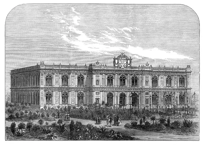 Framed Print : The Peruvian Exhibition at Lima, 1872. Creator: Unknown Framed Print : The Peruvian Exhibition at Lima, 1872. Creator: Unknown