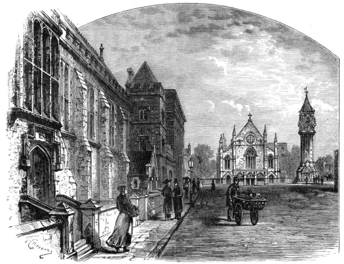 Framed Print : Pery Square, Limerick. c19th century Framed Print : Pery Square, Limerick. c19th century