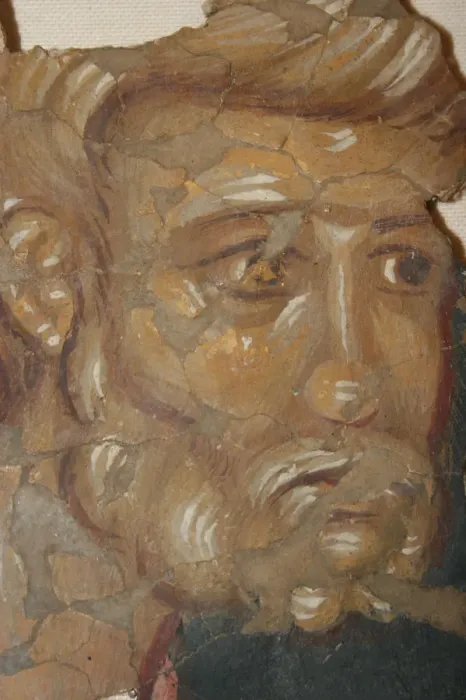 Framed Print : Peter the Apostle, 14th century. Artist: Ancient Russian frescos Framed Print : Peter the Apostle, 14th century. Artist: Ancient Russian frescos