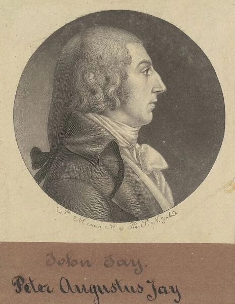 Peter Augustus Jay, 1797. Creator: Charles Balthazar Julien Fevret de Saint-Mé