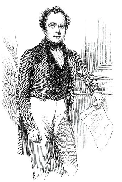 Peter Borthwick MP, 1843. Creator: Unknown