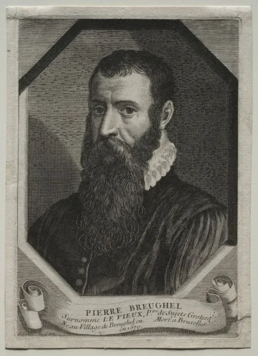 Framed Print : Peter Breughel the Elder. Creator: Michel Odieuvre (French, 1687-1756) Framed Print : Peter Breughel the Elder. Creator: Michel Odieuvre (French, 1687-1756)