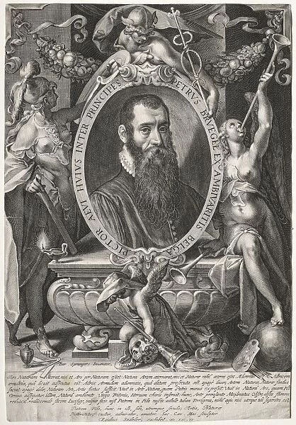 Peter Bruegel, 1606. Creator: Aegidius Sadeler (Flemish, c. 1570-1629)