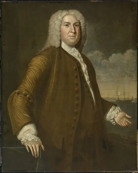 Framed Print : Peter Faneuil, c. 1742. Creator: John Smibert Framed Print : Peter Faneuil, c. 1742. Creator: John Smibert