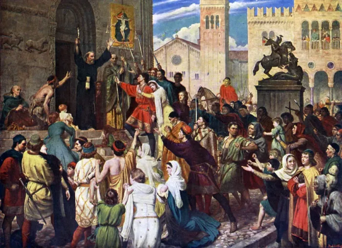 Framed Print : Peter the Hermit Preaching the First Crusade, 1926 Framed Print : Peter the Hermit Preaching the First Crusade, 1926