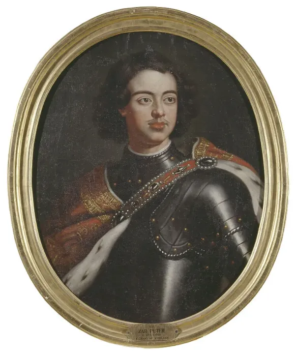 Framed Print : Peter I, 1672-1725, Emperor of Russia, c17th century. Creator: Anon Framed Print : Peter I, 1672-1725, Emperor of Russia, c17th century. Creator: Anon