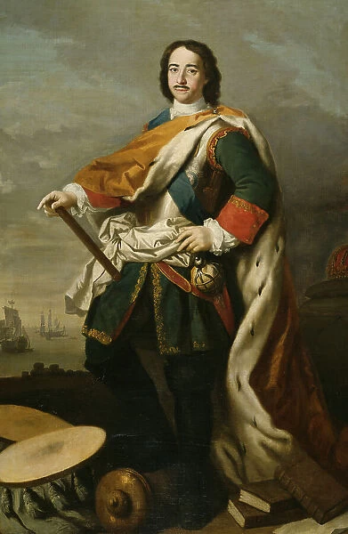 Peter I, 1672-1725, Emperor of Russia, c1710. Creator: Jacopo Amigoni