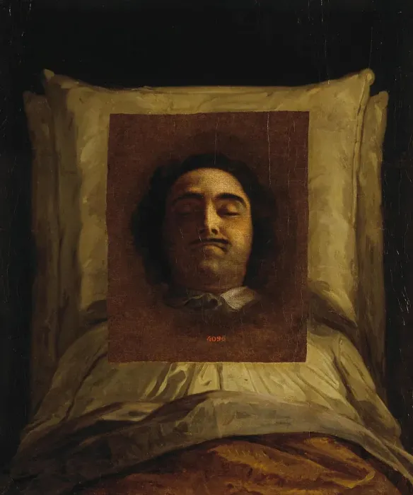 Framed Print : Peter I on His Deathbed Framed Print : Peter I on His Deathbed
