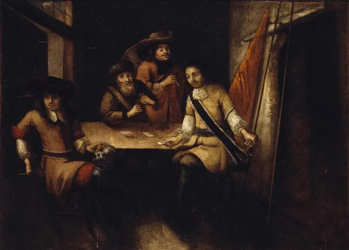 Framed Print : Peter I in Holland, 1690s. Artist: Anonymous Framed Print : Peter I in Holland, 1690s. Artist: Anonymous
