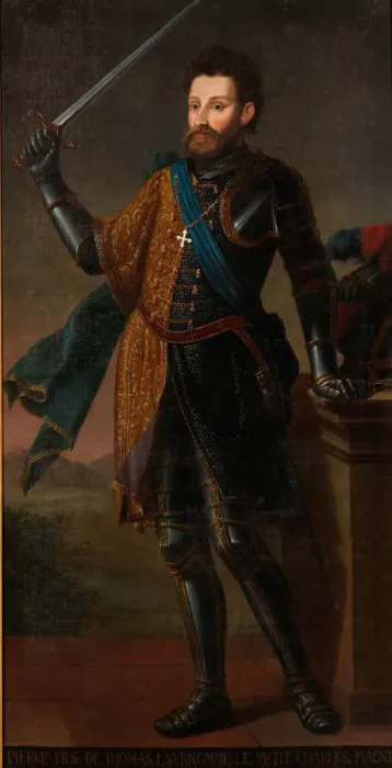 Framed Print : Peter II (1203-1268), Count of Savoy. Artist: Anonymous Framed Print : Peter II (1203-1268), Count of Savoy. Artist: Anonymous