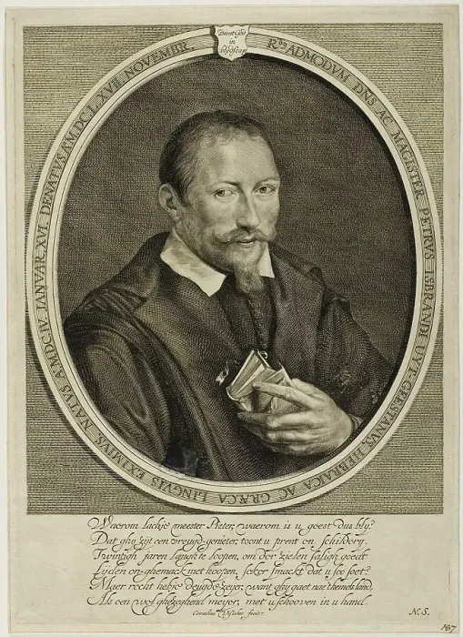 Framed Print : Peter Isbrandt, n.d. Creator: Cornelis de Visscher Framed Print : Peter Isbrandt, n.d. Creator: Cornelis de Visscher