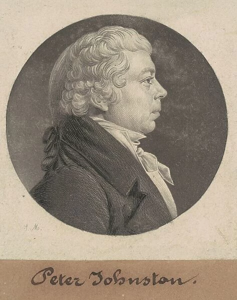 Peter Johnston, Jr. 1808. Creator: Charles Balthazar Julien Fevret de Saint-Mé