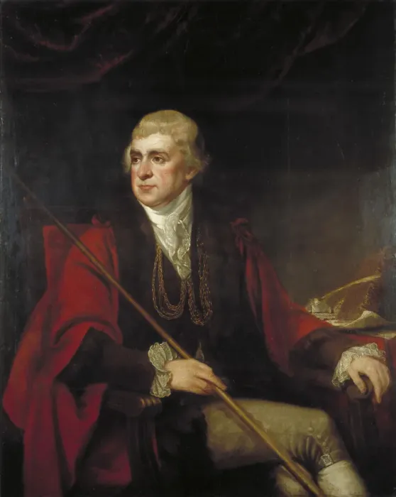 Framed Print : Peter Mellish, Sheriff, c1781-1831. Artist: Mather Brown Framed Print : Peter Mellish, Sheriff, c1781-1831. Artist: Mather Brown