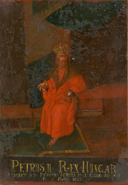 Peter Orseolo, King of Hungary, First half of the 18th cent.. Creator: Anonymous