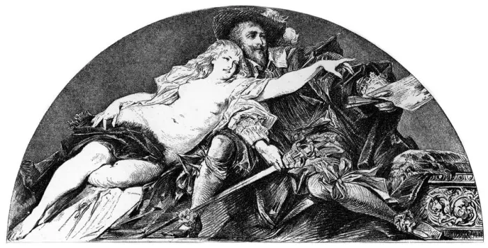 Framed Print : Peter Paul Rubens, Flemish Baroque artist, c1880-1882. Artist: Hans Makart Framed Print : Peter Paul Rubens, Flemish Baroque artist, c1880-1882. Artist: Hans Makart