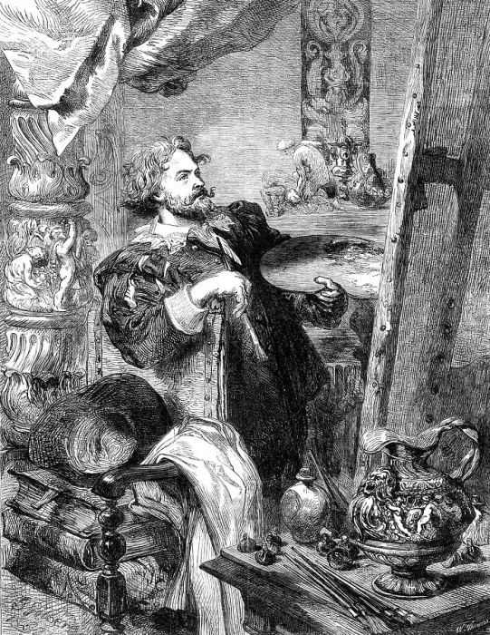 Framed Print : Peter Paul Rubens, by J. Gilbert, in the Exhibition of the Society of Painters in Water... 1862. Creator: W Thomas. Peter Paul Rubens, by J. Gilbert, in the Exhibition of the Society of Painters in Water... 1862. Creator: W Thomas Framed Print : Peter Paul Rubens, by J. Gilbert, in the Exhibition of the Society of Painters in Water... 1862. Creator: W Thomas. Peter Paul Rubens, by J. Gilbert, in the Exhibition of the Society of Painters in Water... 1862. Creator: W Thomas