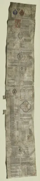 Framed Print : Peter of Poitiers Compendium Historiae in Genealogia Christi, c. 1220 Framed Print : Peter of Poitiers Compendium Historiae in Genealogia Christi, c. 1220