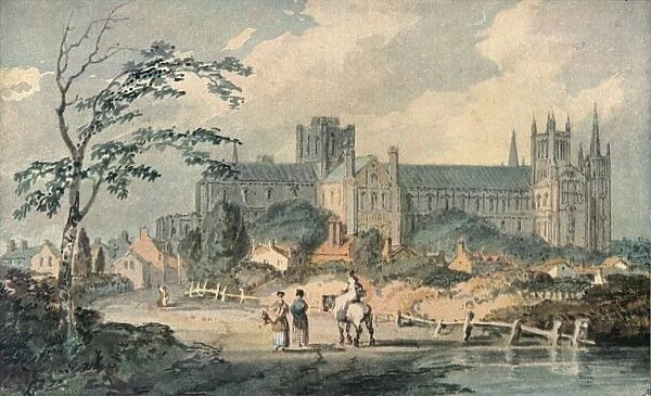 Peterborough Cathedral from the North, 1909. Artist: JMW Turner