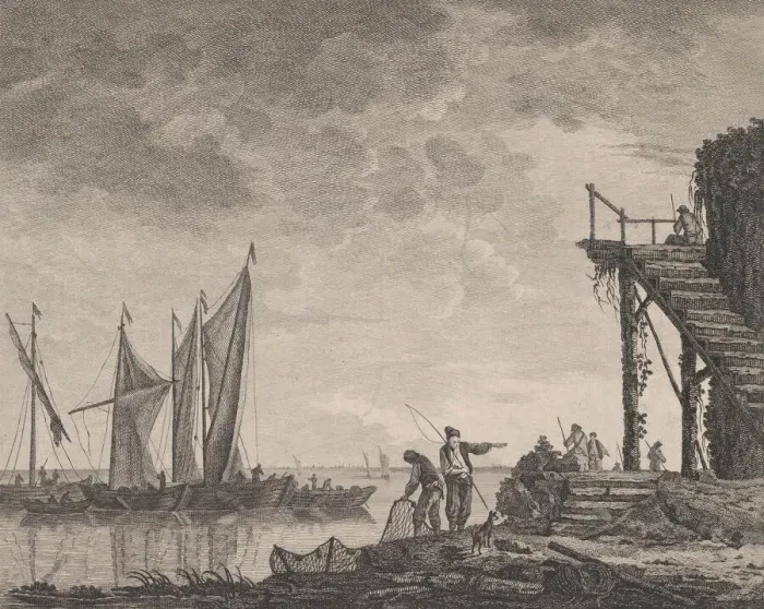 Framed Print : Petite Marine Angloise, 1761. Creator: Pierre-Charles Canot Framed Print : Petite Marine Angloise, 1761. Creator: Pierre-Charles Canot