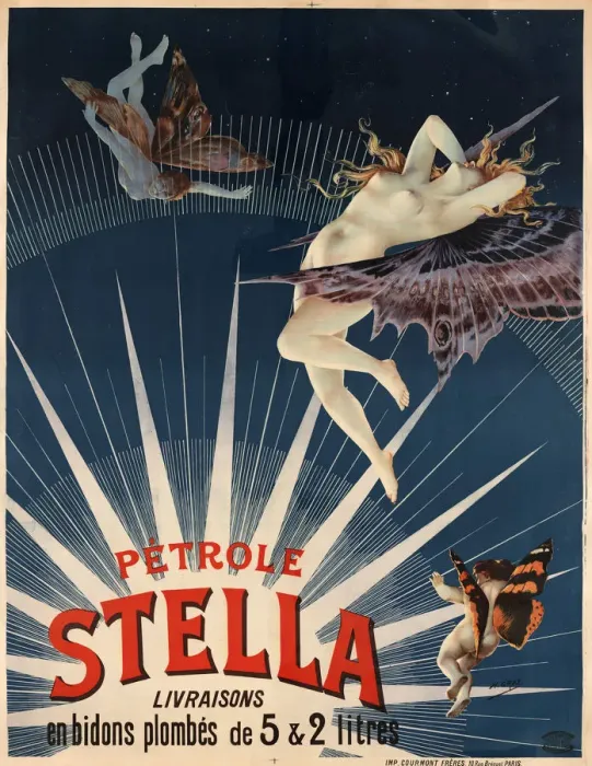 Framed Print : Petrole Stella (Stella gasoline), 1897 Framed Print : Petrole Stella (Stella gasoline), 1897