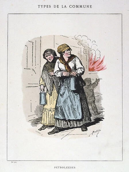 Petroleuses, Paris Commune, 1871