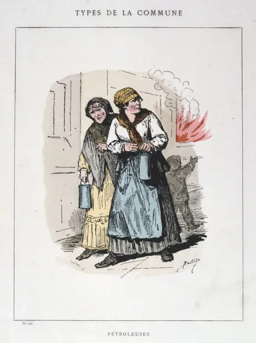 Framed Print : Petroleuses, Paris Commune, 1871 Framed Print : Petroleuses, Paris Commune, 1871