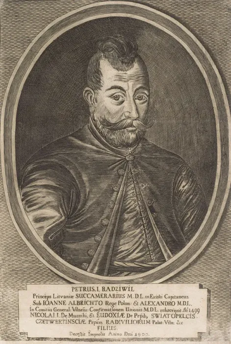 Framed Print : Petrus I Radziwill. From: Icones Familiae Ducalis Radivilianae, 1758