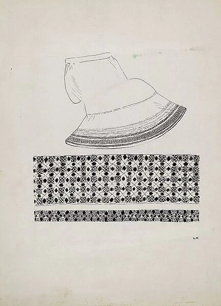 Petticoat, c. 1936. Creator: Lena Nastasi