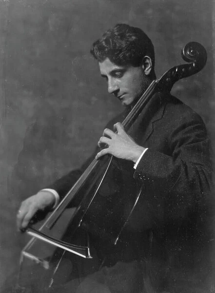 Peula, Michael, Mr. portrait photograph, 1916. Creator: Arnold Genthe