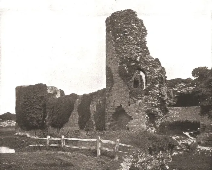 Framed Print : Pevensey Castle, Sussex, 1894. Creator: Unknown Framed Print : Pevensey Castle, Sussex, 1894. Creator: Unknown